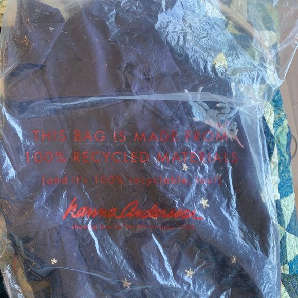 Hanna Andersson long-sleeved tutu with unicorn embroidery - size 8 never worn - Picture 2 of 2